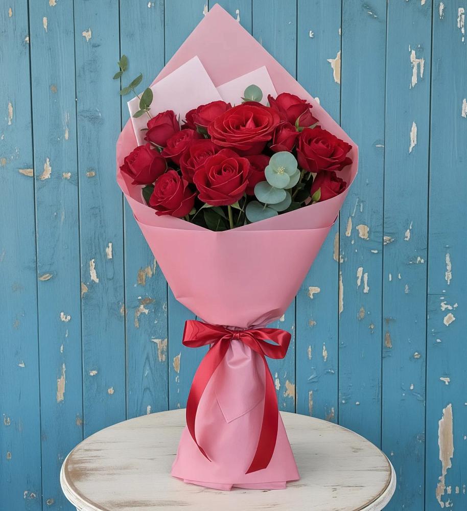 Букет цветов из: Розы в Смидовиче