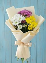 Букет цветов из:  Хризантемы в Смидовиче