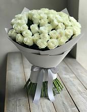 Букет 35 Белых роз в Смидовиче