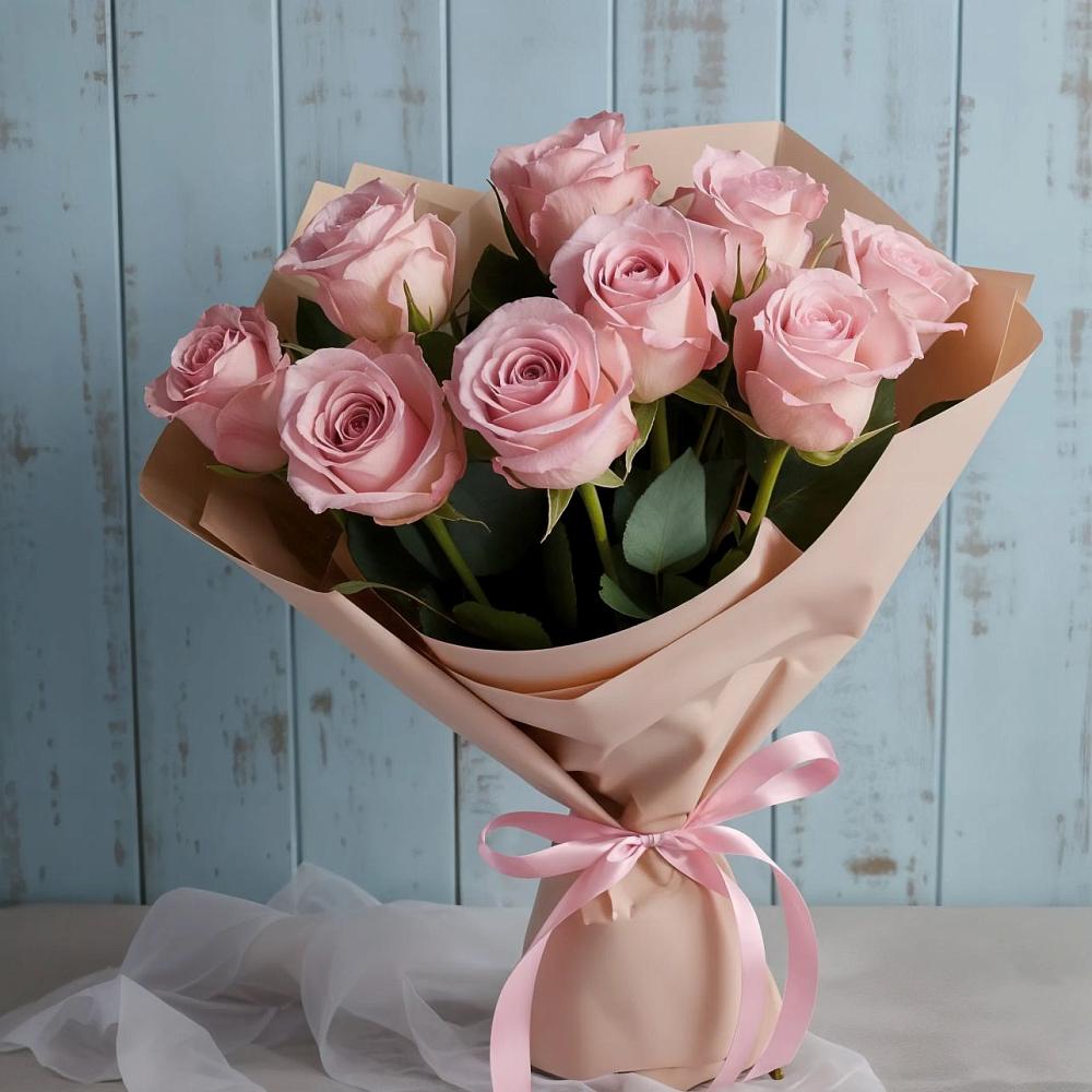 Букет цветов из: Розы в Смидовиче