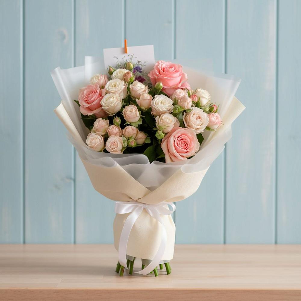 Букет цветов из: Розы в Смидовиче