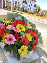 Букет цветов из:  Герберы #REPLACE_PRED# Смидовиче