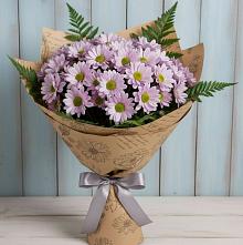 Букет цветов из:  Хризантемы в Смидовиче