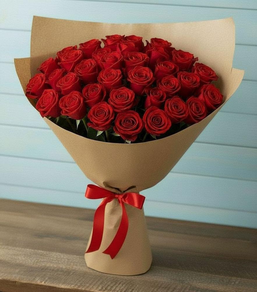 Букет Красные розы Милано в Смидовиче
