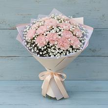 Букет цветов из:  Гвоздики в Смидовиче