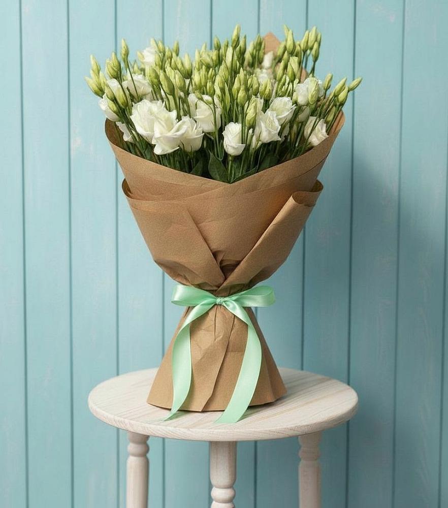 Букет цветов из: Лизиантусы в Смидовиче