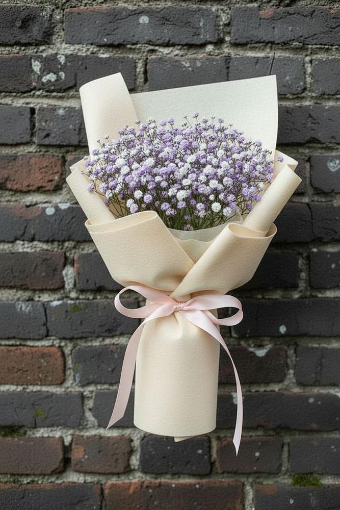 Букет цветов из: Гипсофила в Смидовиче