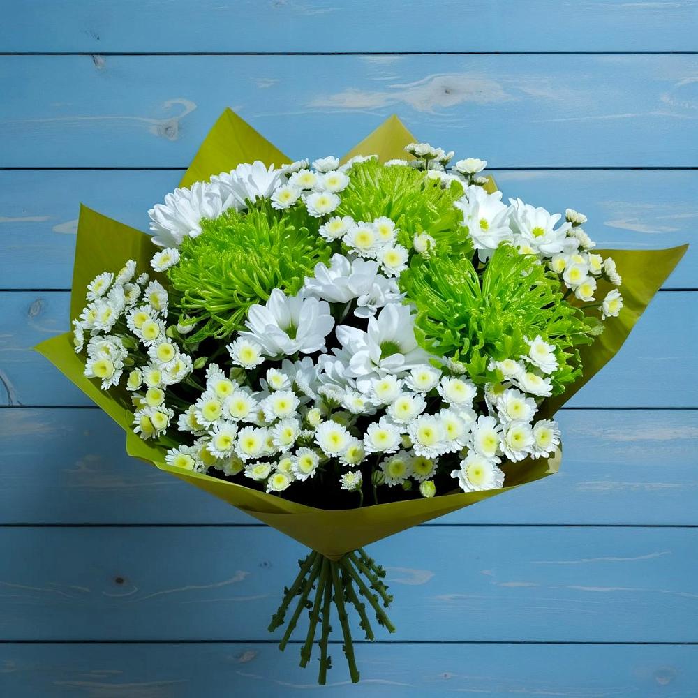 Букет цветов из: Хризантемы в Смидовиче
