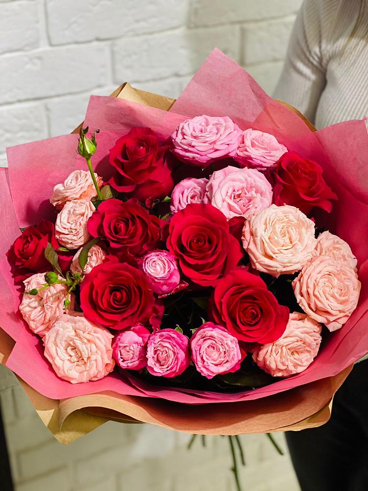 Букет цветов из: Розы в Смидовиче