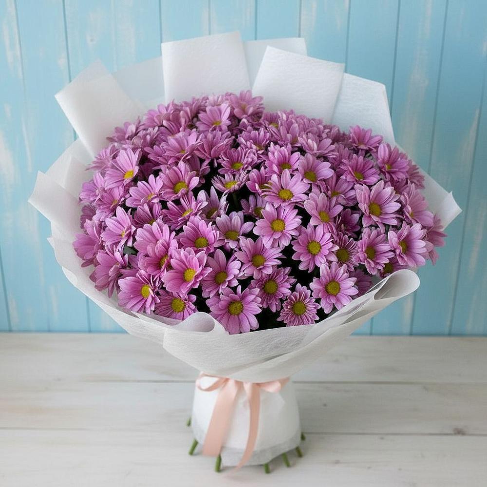 Букет цветов из: Хризантемы в Смидовиче