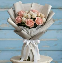 Букет цветов из:  Розы #REPLACE_PRED# Смидовиче