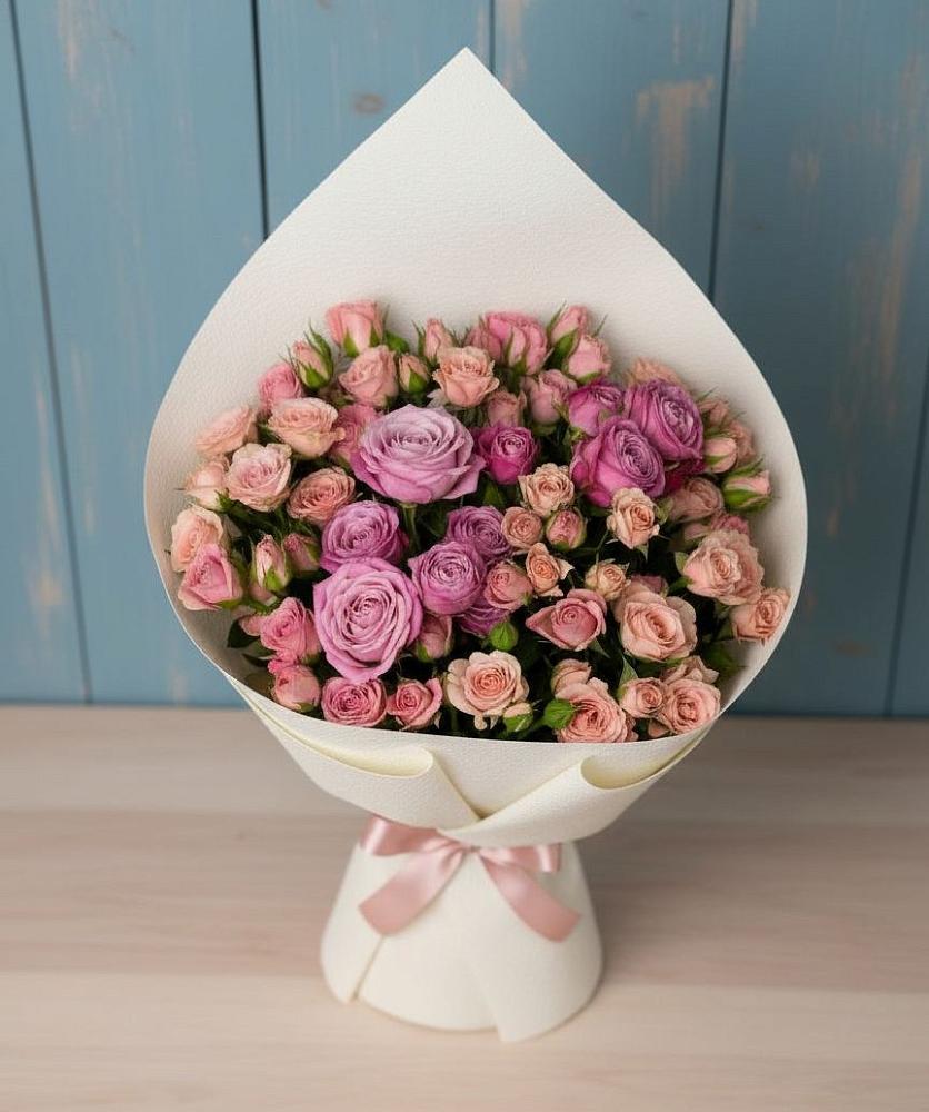 Букет цветов из: Розы в Смидовиче