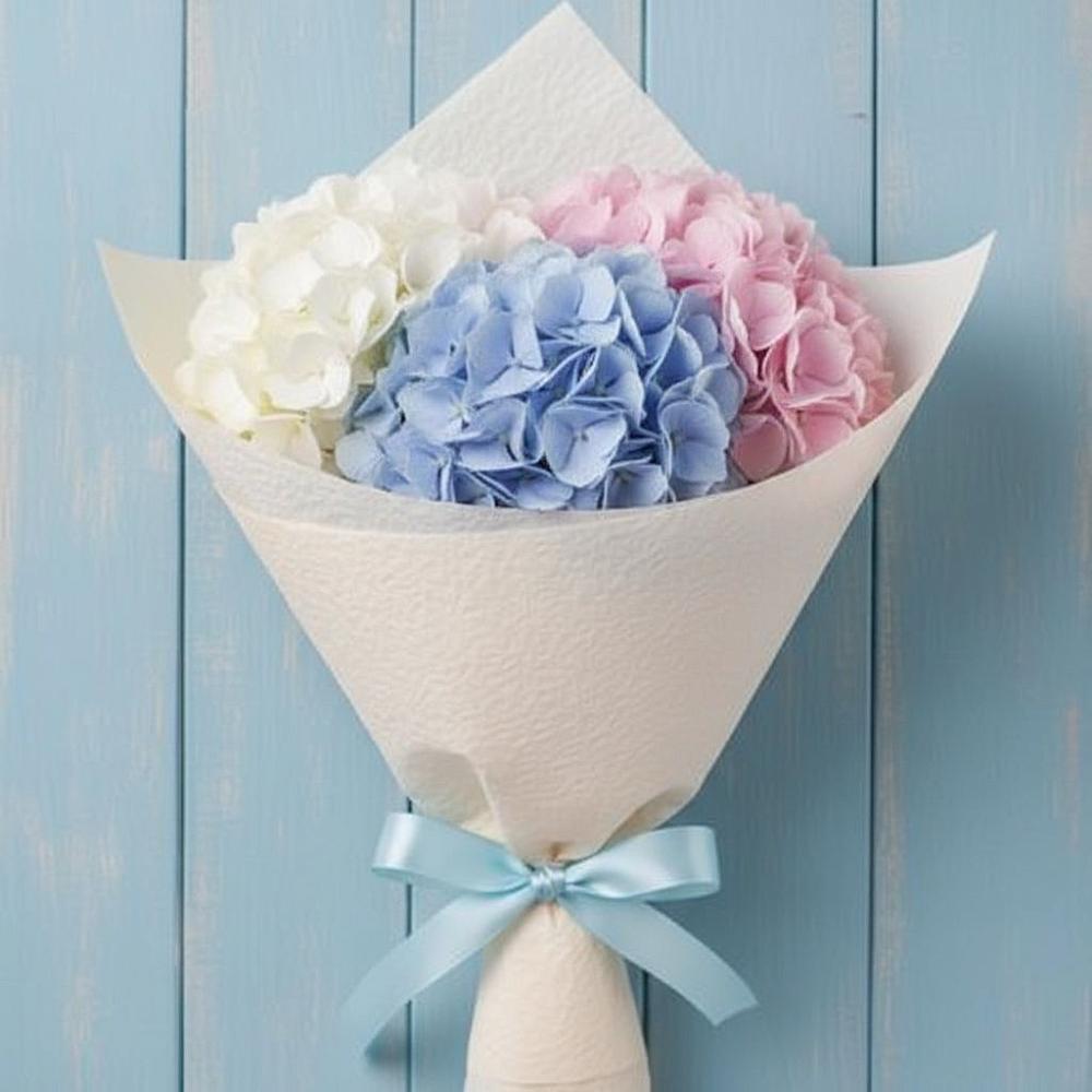 Букет цветов из: Гортензия в Смидовиче